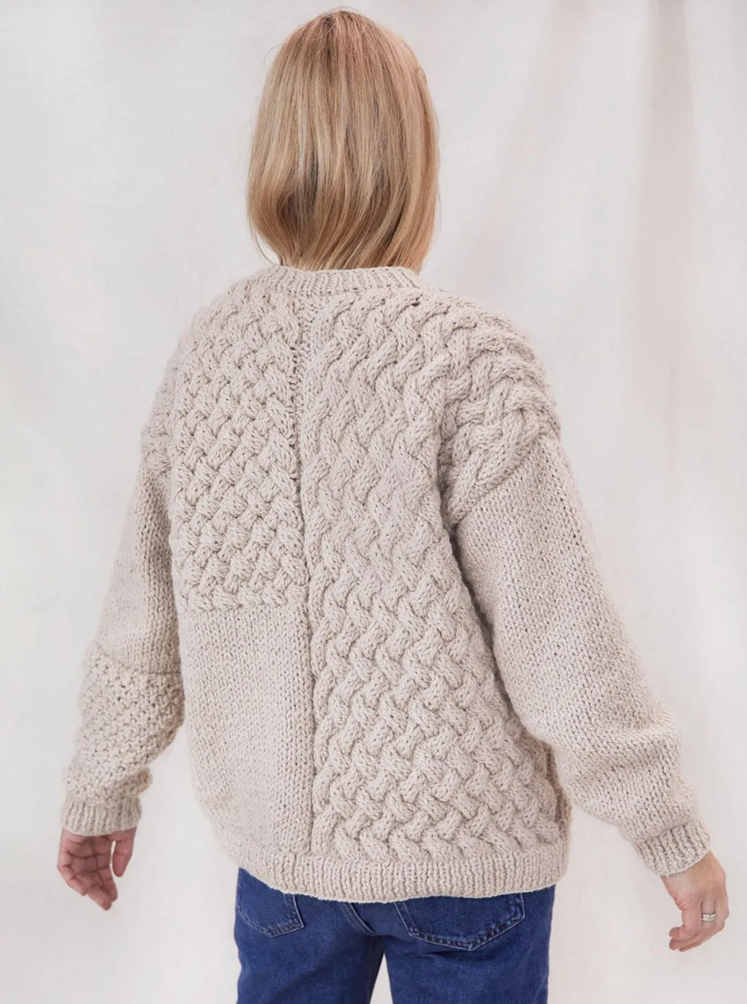 Heartbreaker Sweater - Beige,Women Sweaters