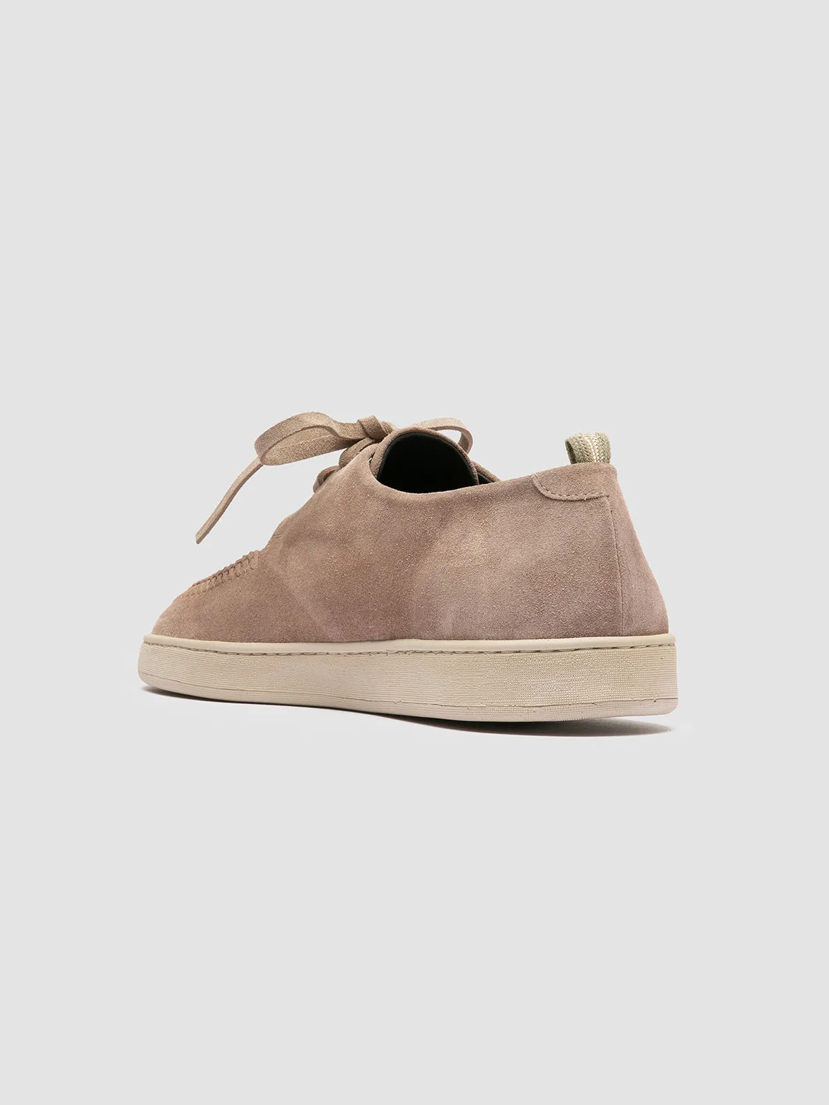 HERBIE 012 - Taupe Suede Derby Shoes,Men