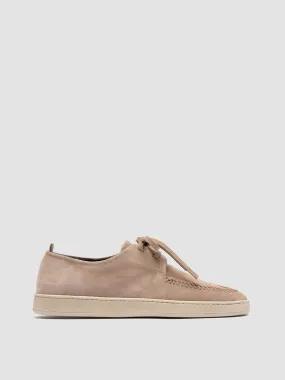 HERBIE 012 - Taupe Suede Derby Shoes,Men