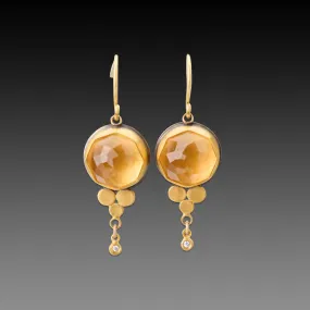 Hessonite Garnet Earrings,Jewelry Delicate & Elegant