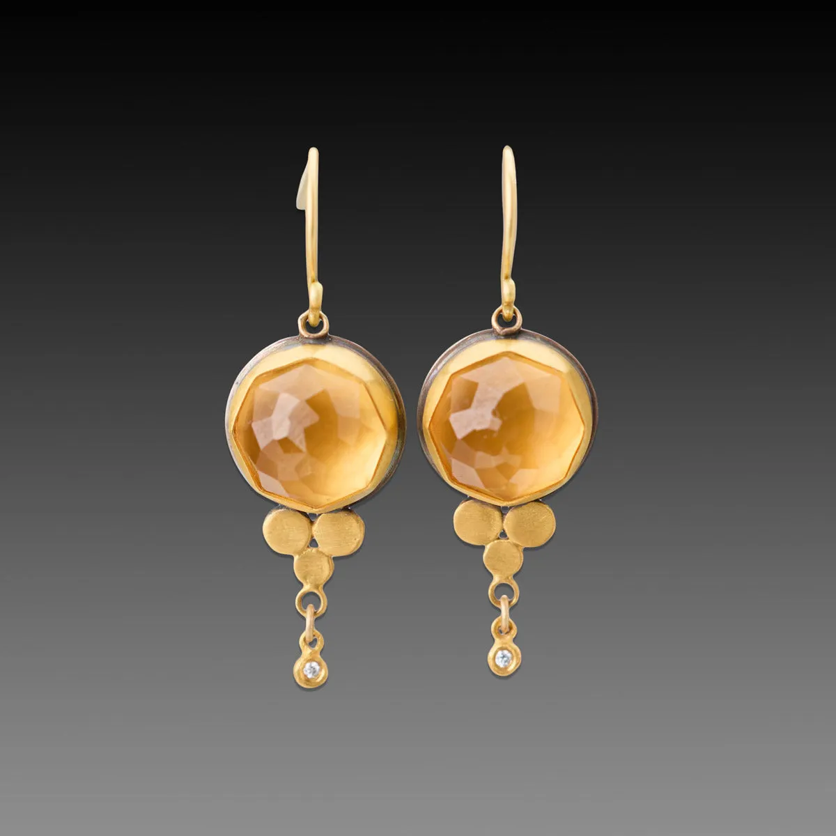 Hessonite Garnet Earrings,Jewelry Delicate & Elegant
