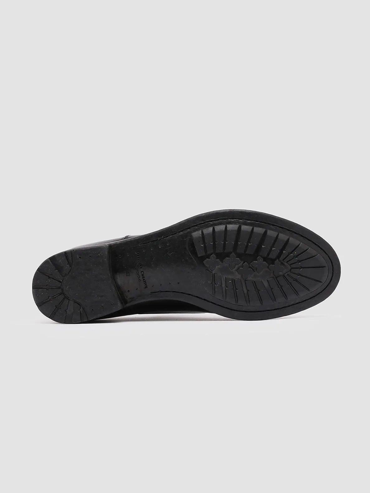 HIVE 004 - Black Leather Oxford Shoes,Men Derby Shoes
