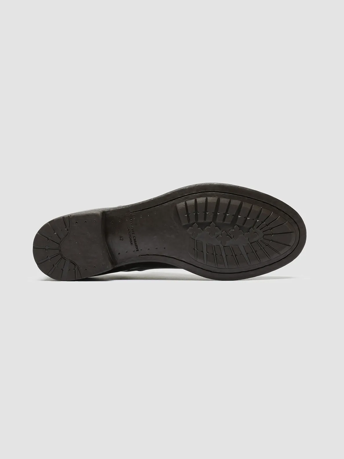 HIVE 004 - Brown Leather Oxford Shoes,Men Derby Shoes