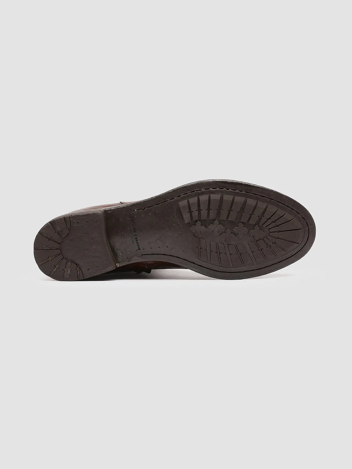 HIVE 010 - Brown Leather Boots,Men Boots