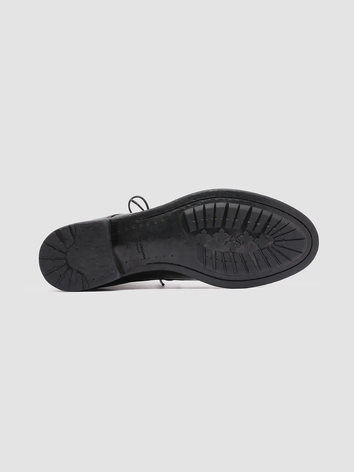 HIVE 016 - Black Leather Boots,Men Boots