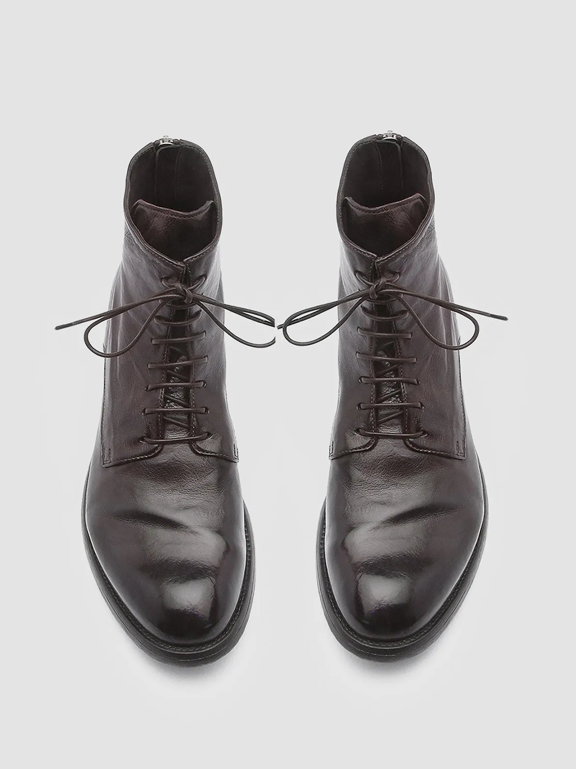 HIVE 016 - Brown Leather Boots,Men Boots