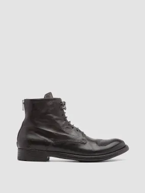 HIVE 016 - Brown Leather Boots,Men Boots