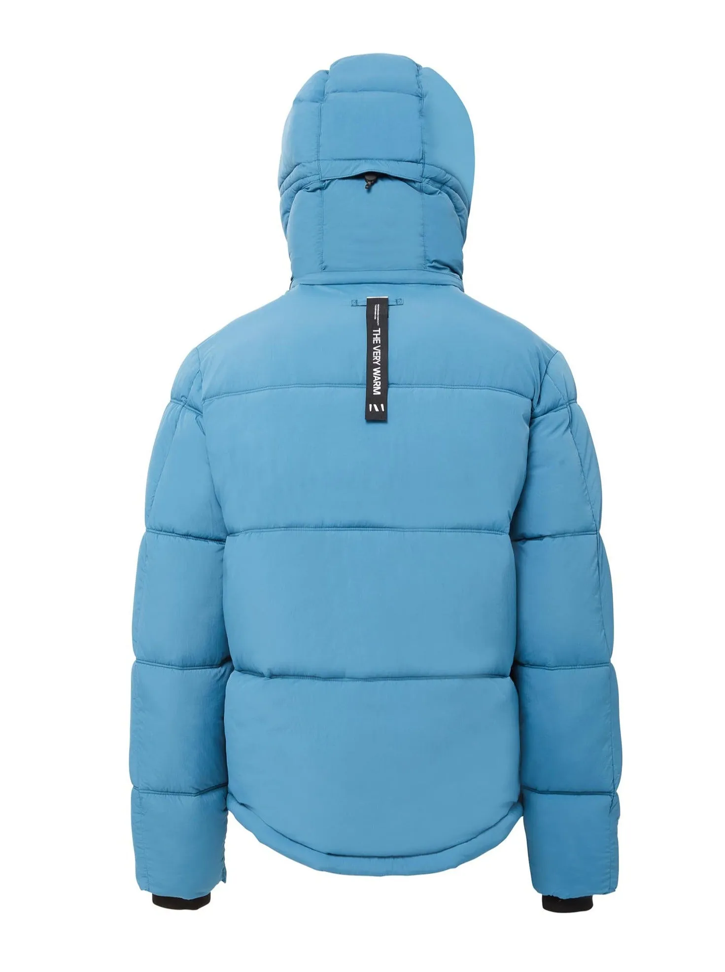 Hooded Puffer - Blue Steel,Men