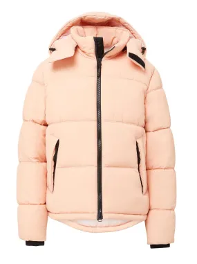 Hooded Puffer - Coral Pink,Men