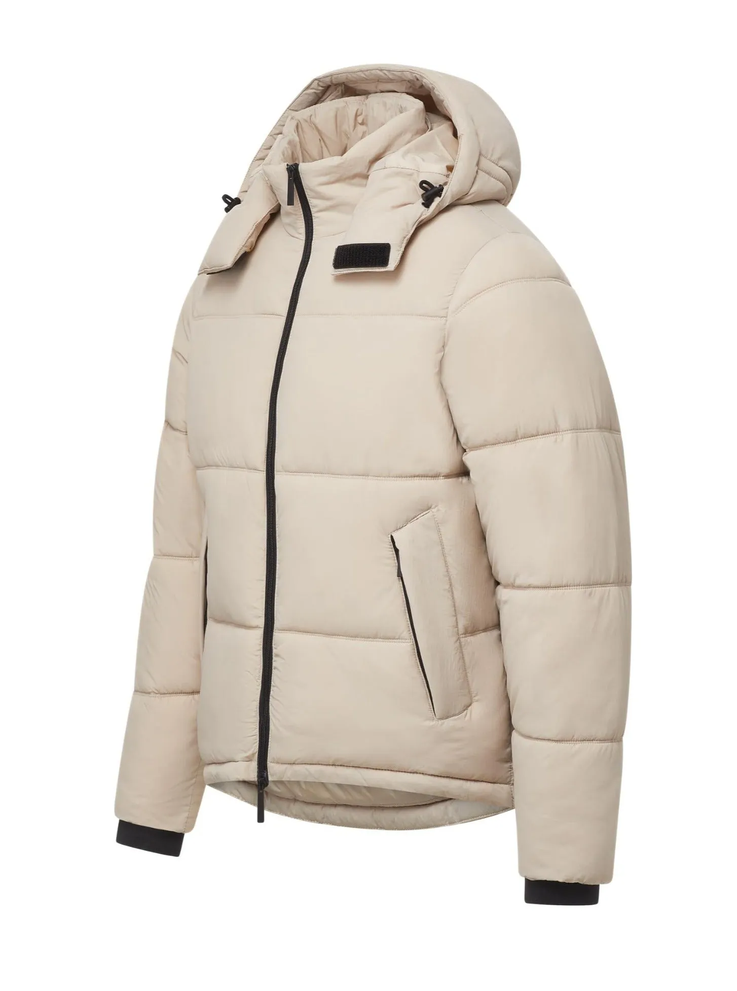Hooded Puffer - Latte,Men