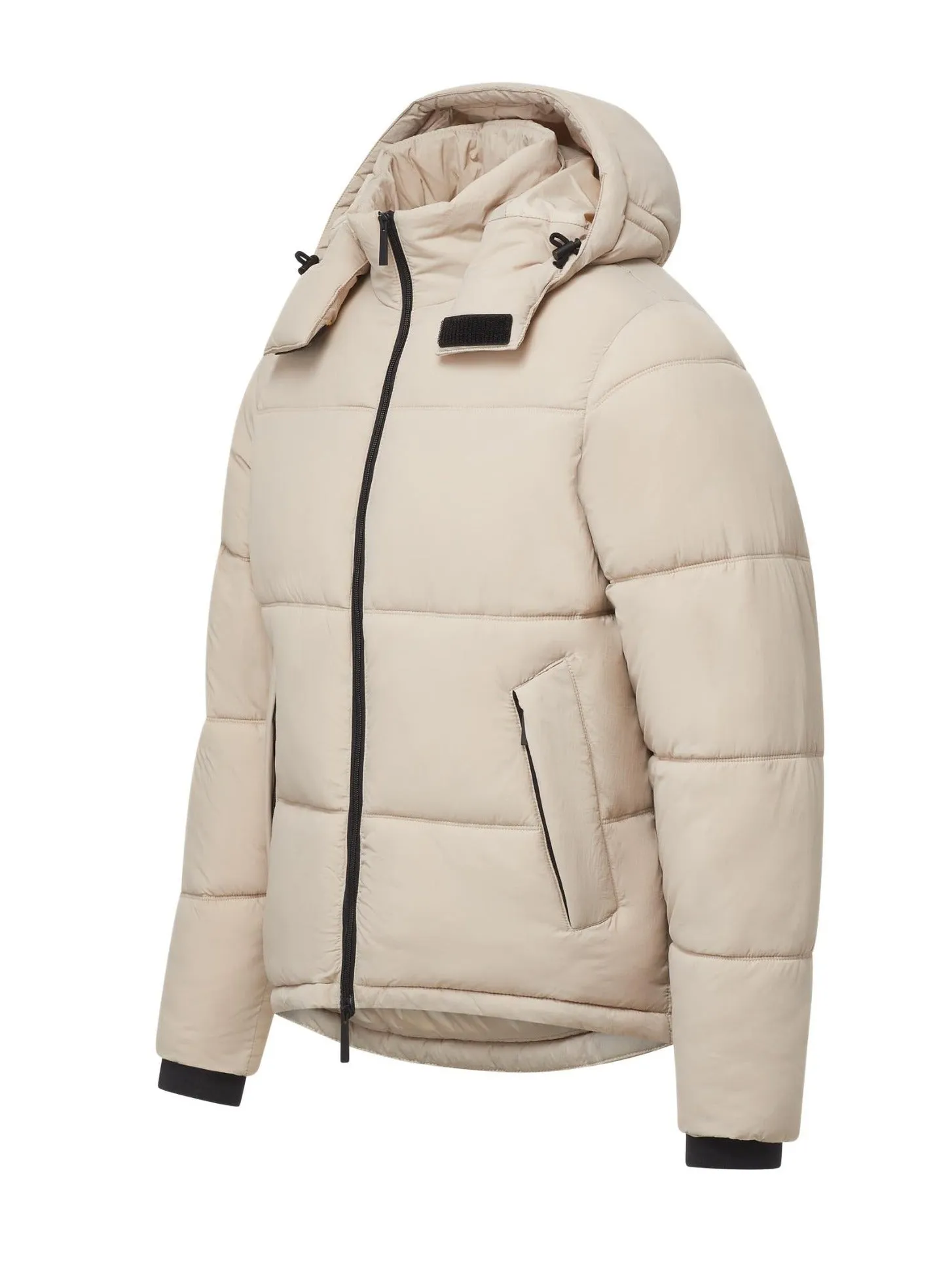 Hooded Puffer - Latte,Women