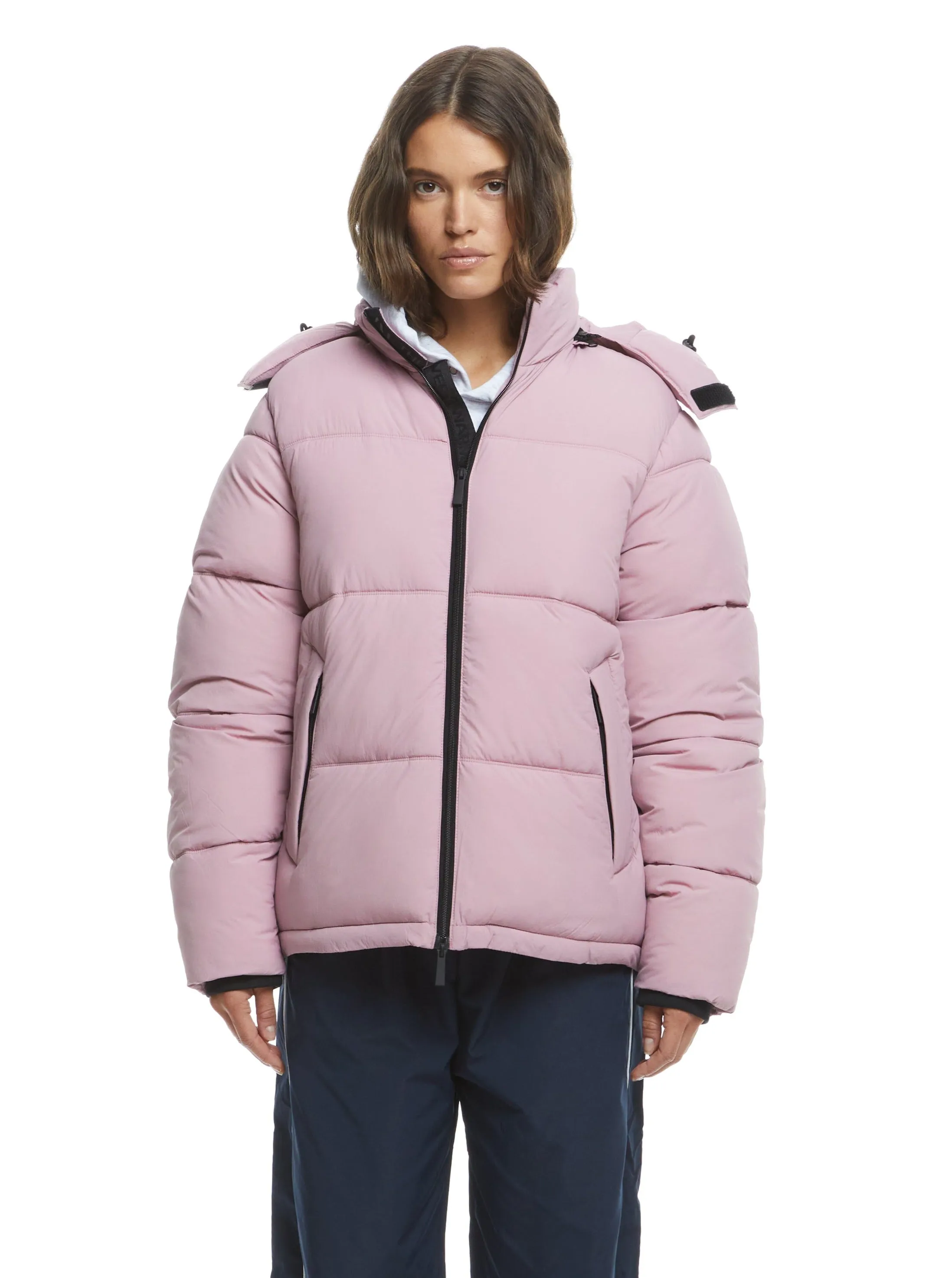 Hooded Puffer - Mauve Shadows,Men