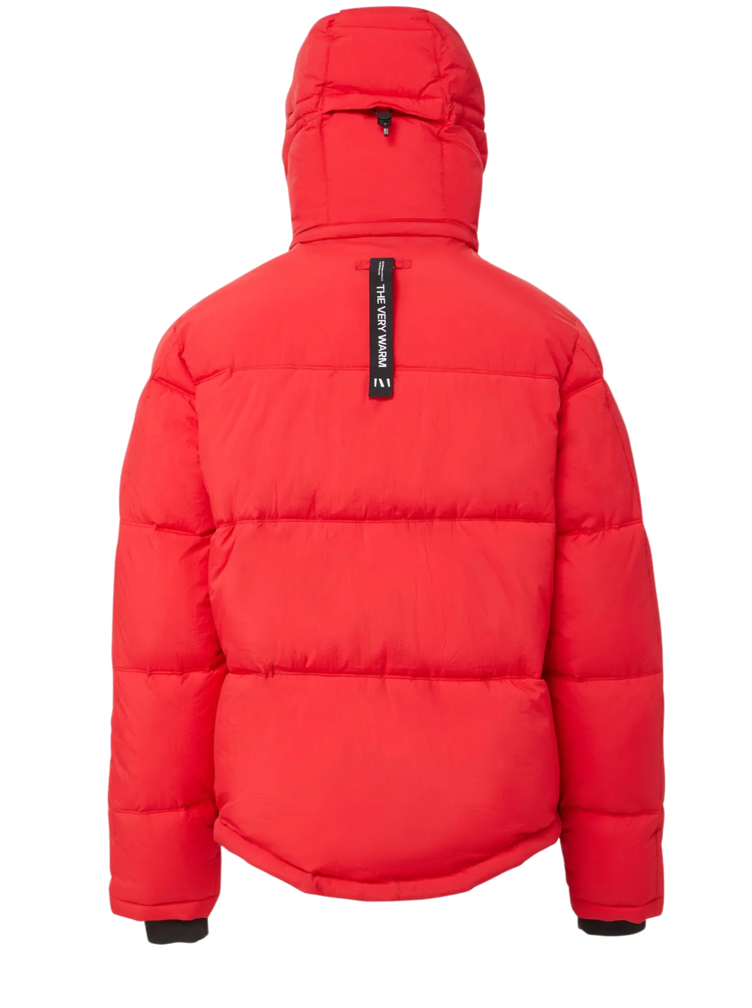 Hooded Puffer - Red,Men