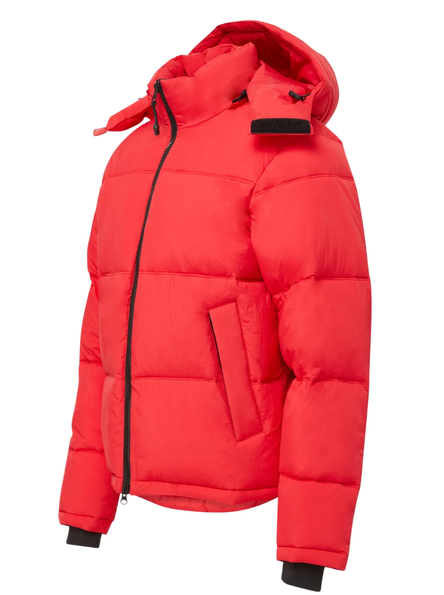 Hooded Puffer - Red,Men