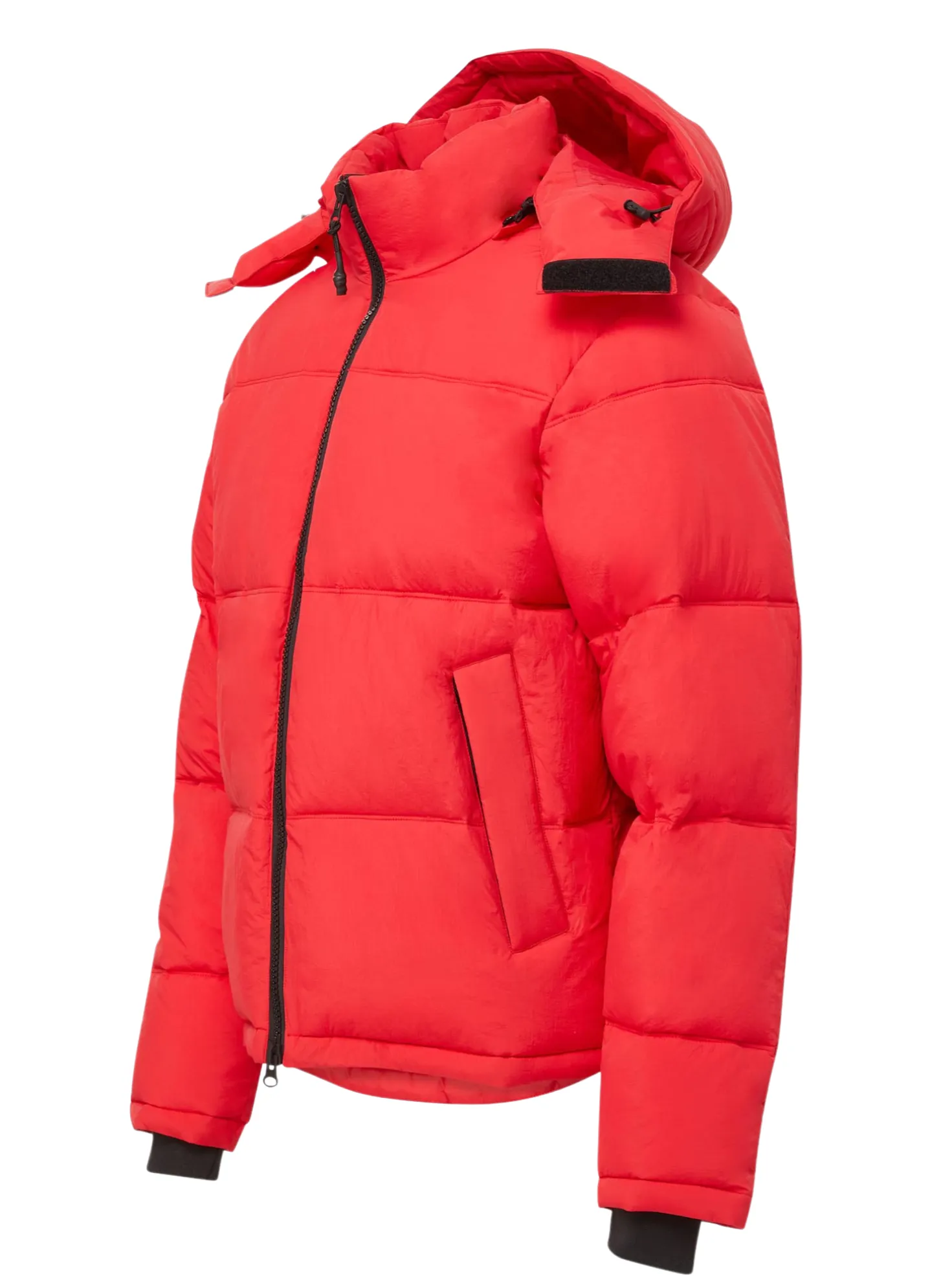 Hooded Puffer - Red,Men