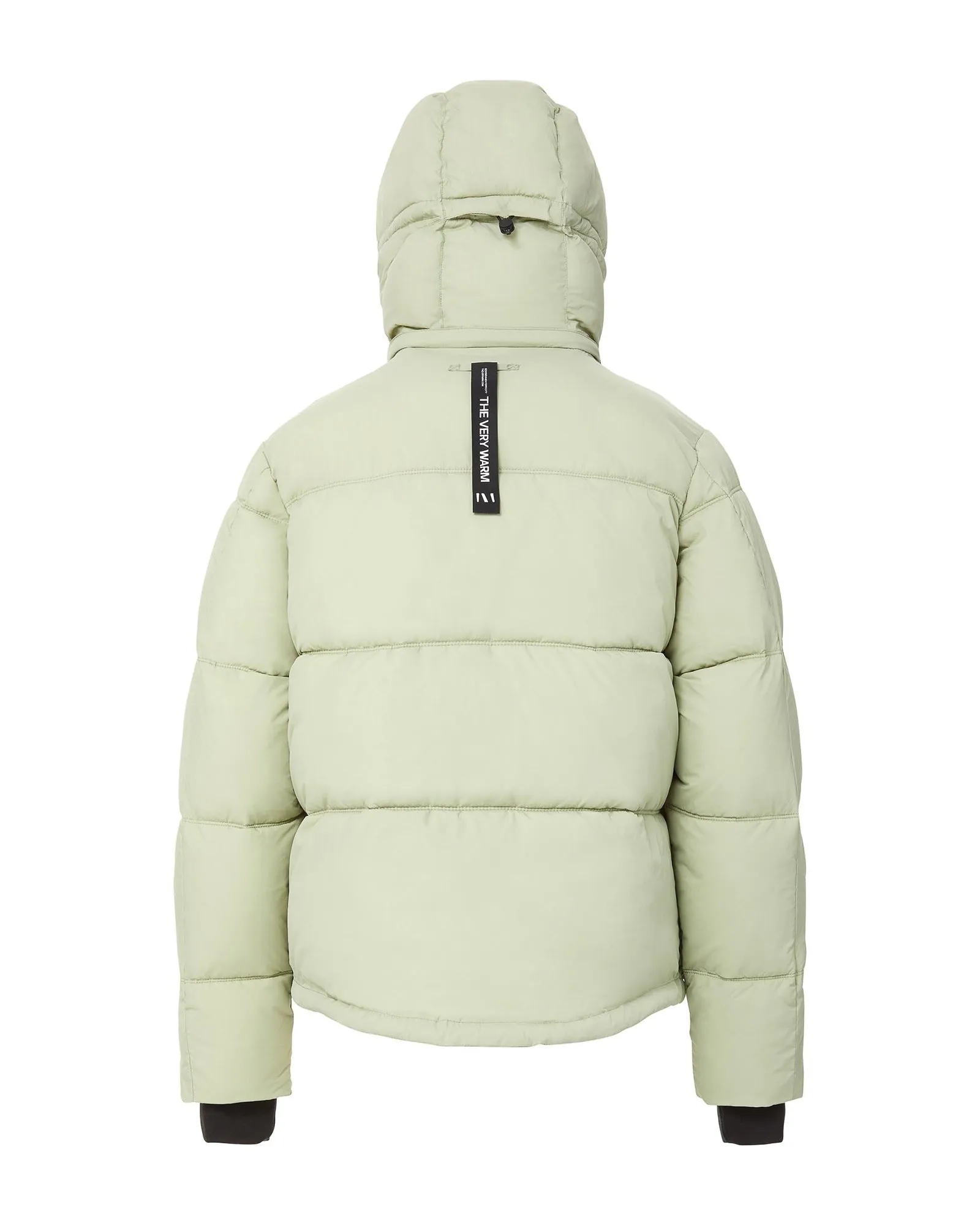 Hooded Puffer - Sage,Women
