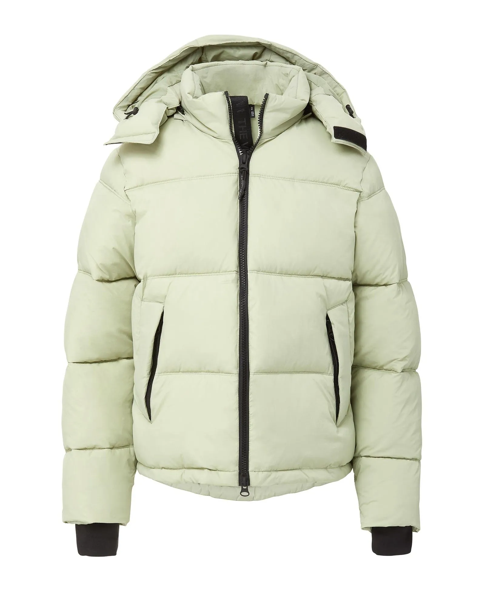 Hooded Puffer - Sage,Women