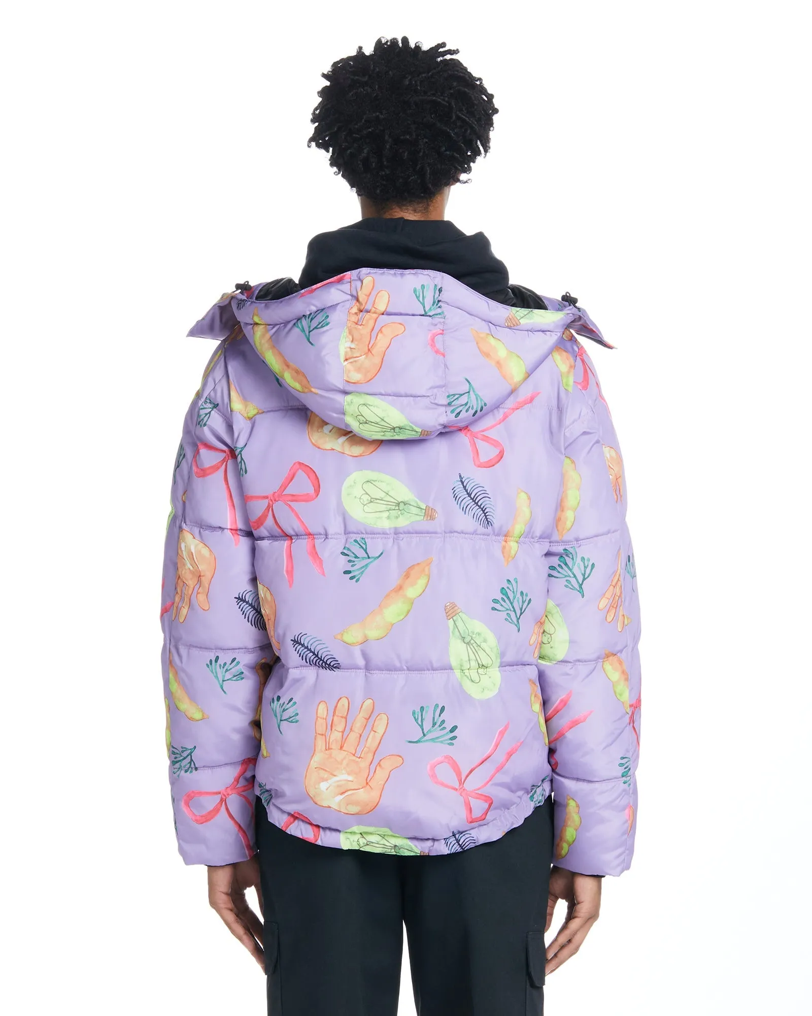Hooded Puffer - Squid Purple,Men