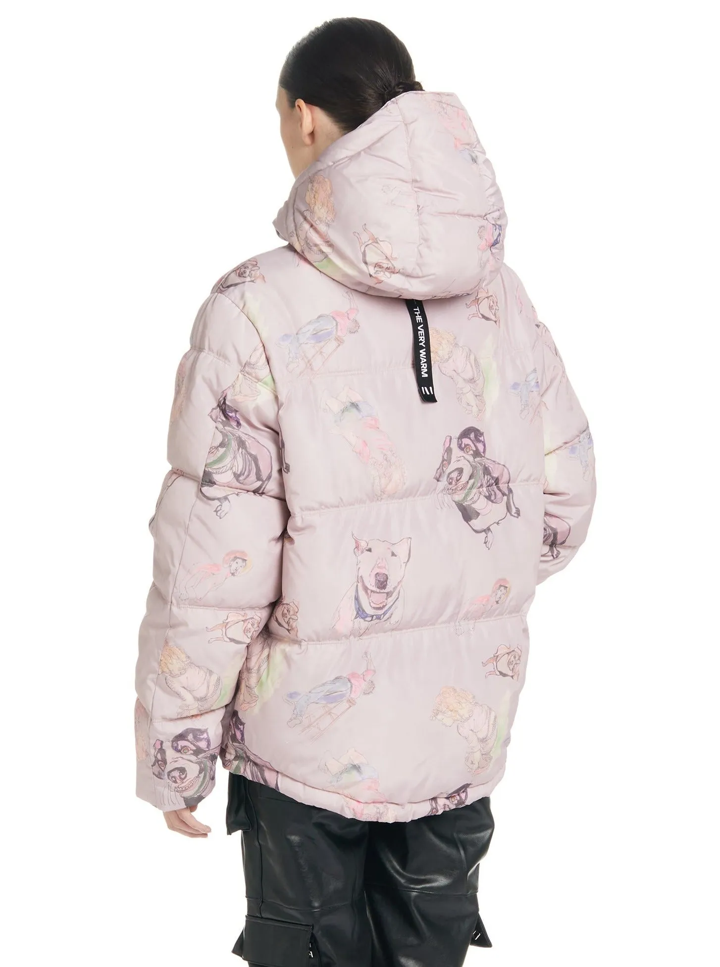 Hooded Puffer - Yuri Pink,Men