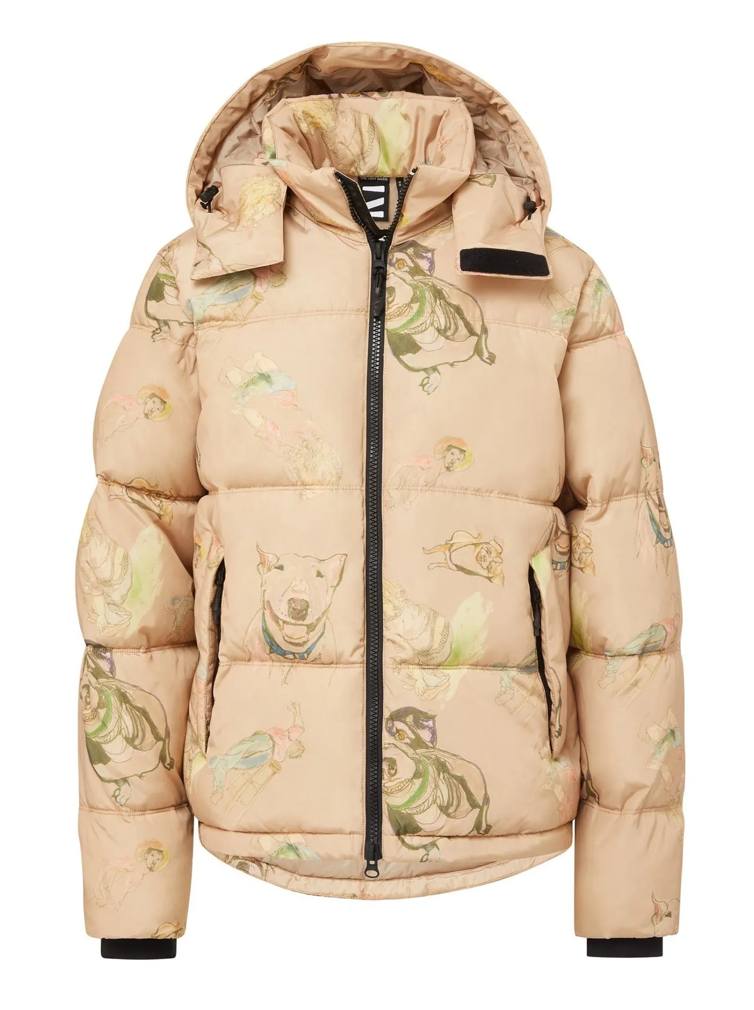 Hooded Puffer - Yuri Taupe,Men