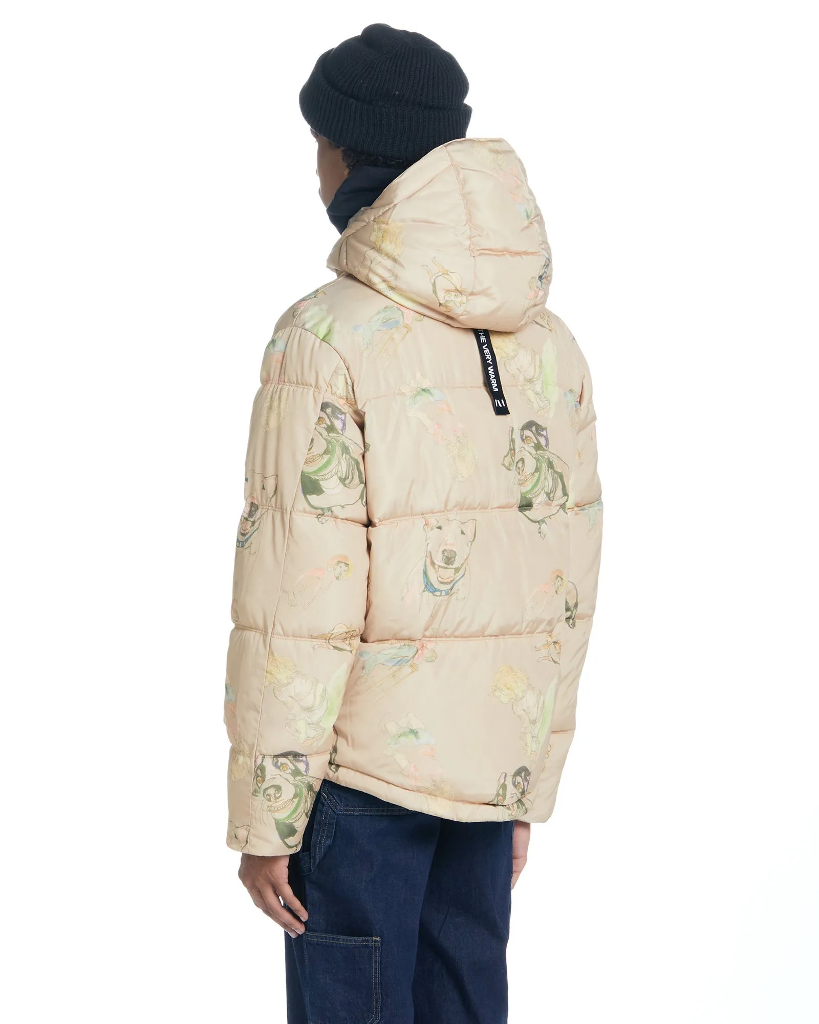 Hooded Puffer - Yuri Taupe,Women