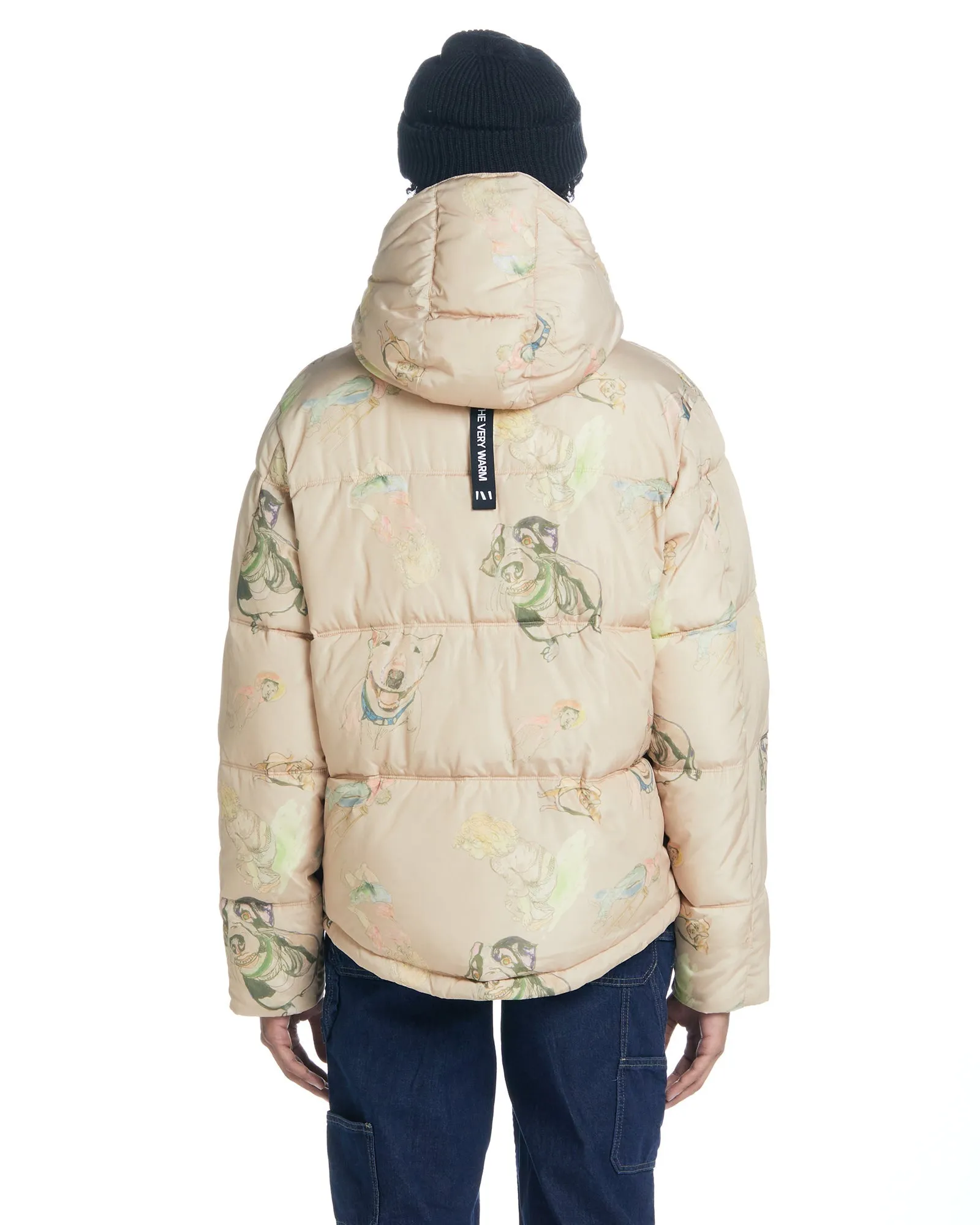 Hooded Puffer - Yuri Taupe,Women