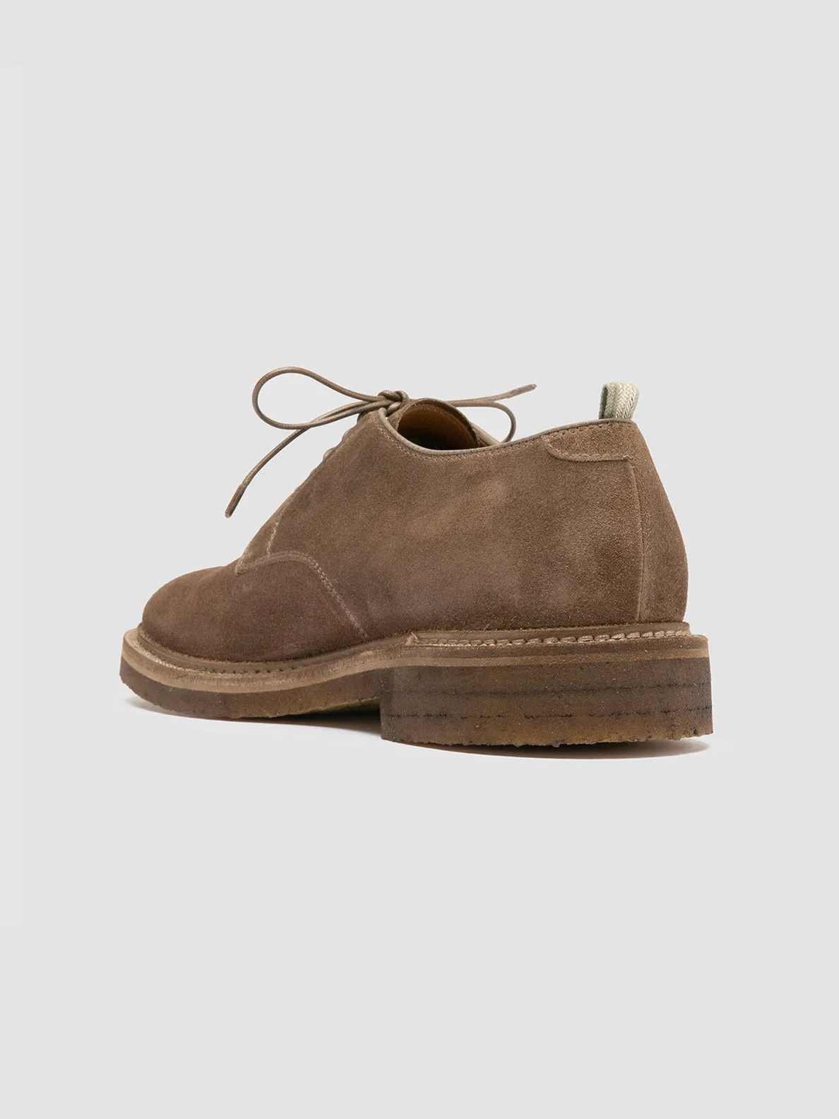 HOPKINS CREPE 115 - Brown Suede Derby Shoes,Men Derby Shoes