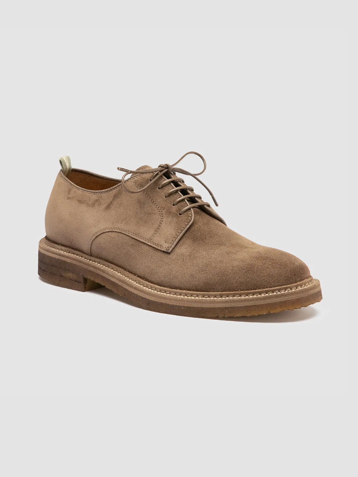 HOPKINS CREPE 115 - Brown Suede Derby Shoes,Men Derby Shoes