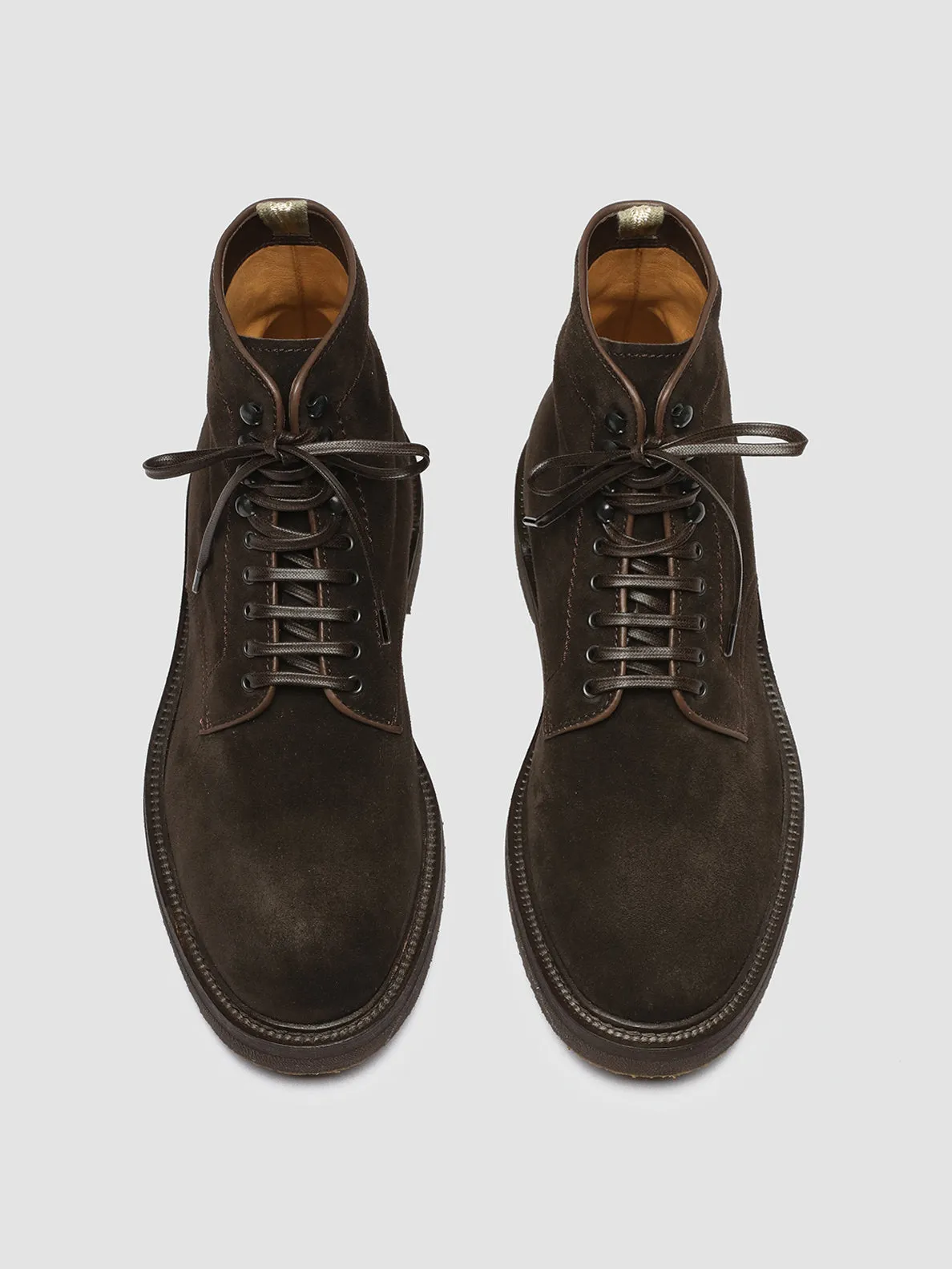 HOPKINS FLEXI 203 - Brown Suede Lace-up Boots,Men Boots
