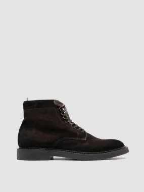 HOPKINS FLEXI 203 - Brown Suede Lace-up Boots,Men Boots