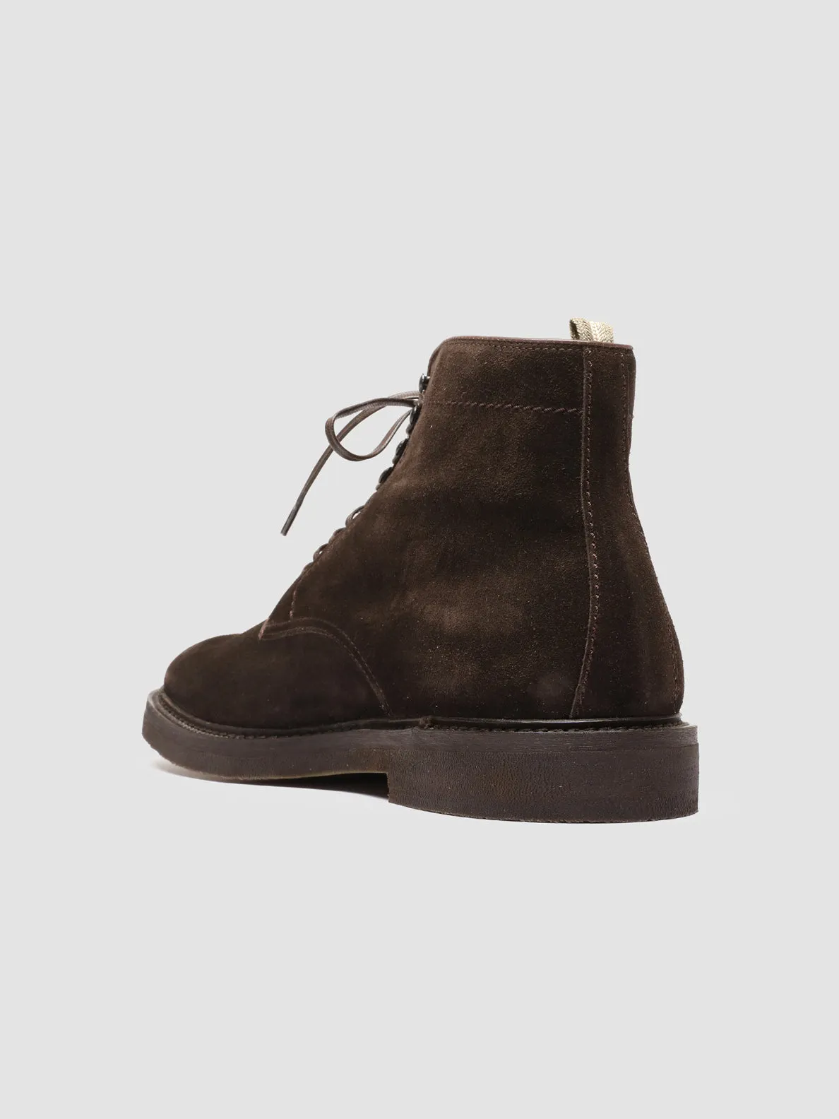 HOPKINS FLEXI 203 - Brown Suede Lace-up Boots,Men Boots