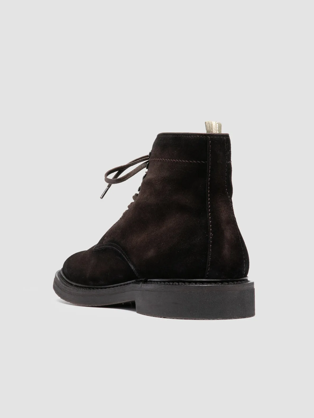 HOPKINS FLEXI 203 - Brown Suede Lace-up Boots,Men Boots