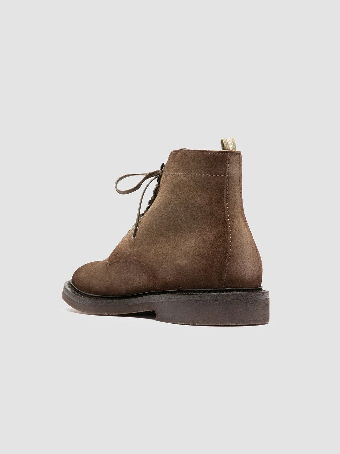 HOPKINS FLEXI 203 - Taupe Suede Lace-up Boots,Men Boots