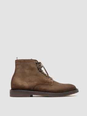 HOPKINS FLEXI 203 - Taupe Suede Lace-up Boots,Men Boots