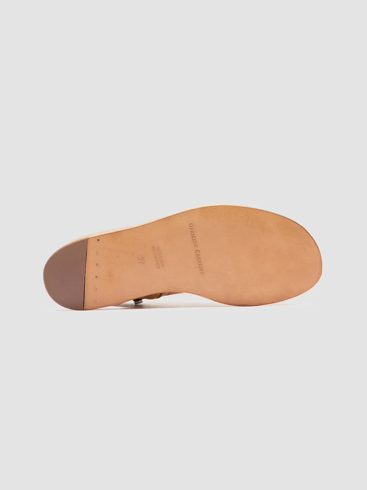 ITACA 033 - Gold Leather Sandals,Women Sandals