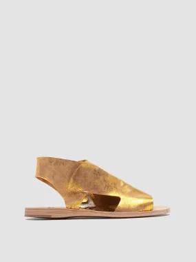 ITACA 033 - Gold Leather Sandals,Women Sandals