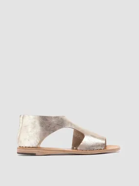 ITACA 047 - Gold Leather Sandals,Women Sandals