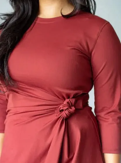 Joana Sosa x TA Brick Knot Dress,Women Dresses