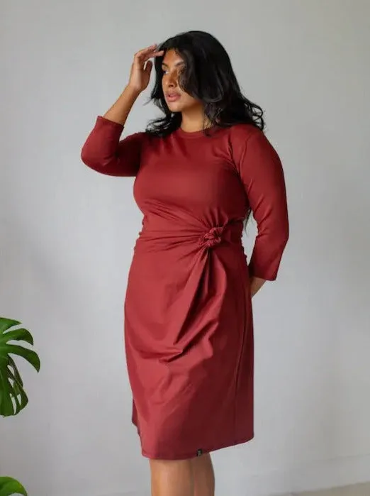 Joana Sosa x TA Brick Knot Dress,Women Dresses