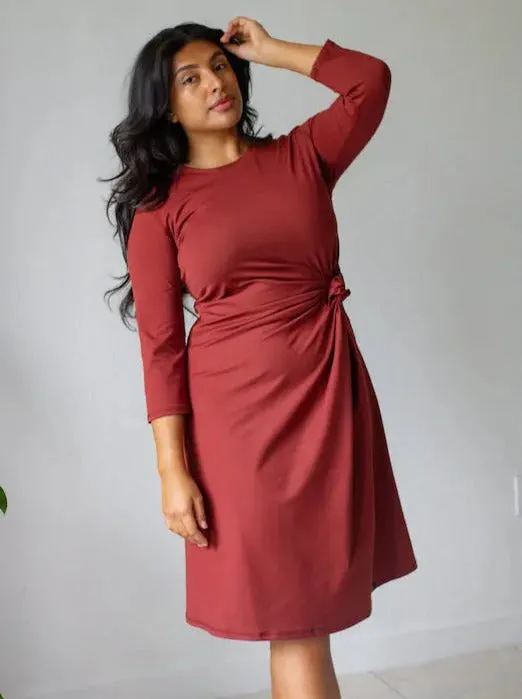 Joana Sosa x TA Brick Knot Dress,Women Dresses