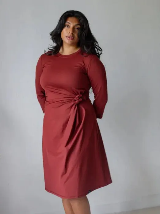 Joana Sosa x TA Brick Knot Dress,Women Dresses