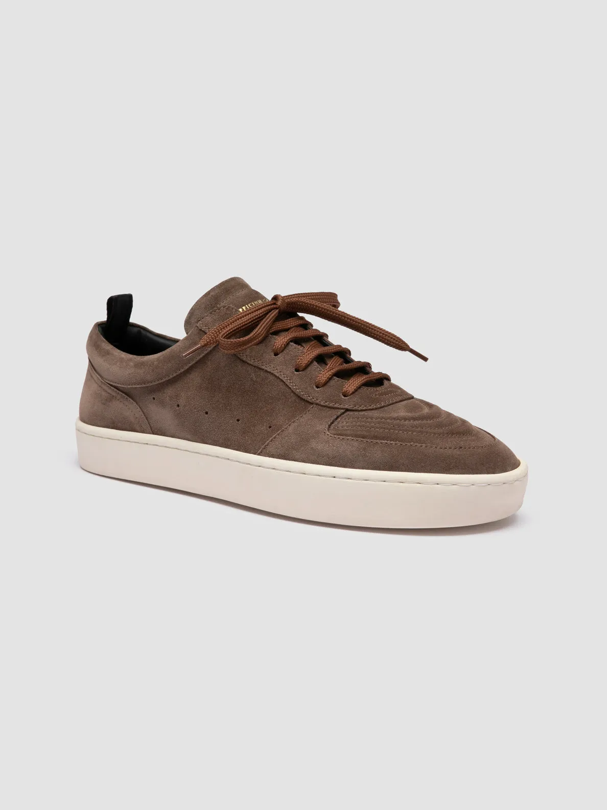 KRAB 001 - Brown Suede Sneakers,Men