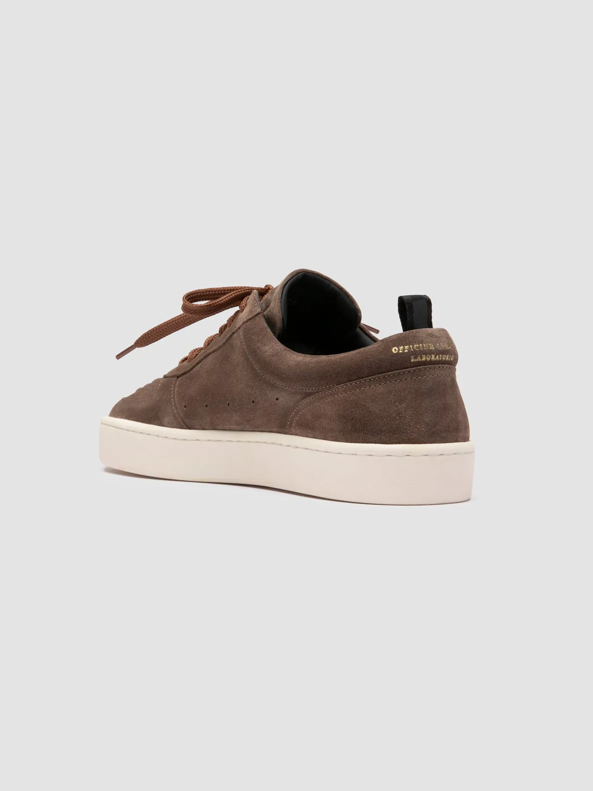 KRAB 001 - Brown Suede Sneakers,Men