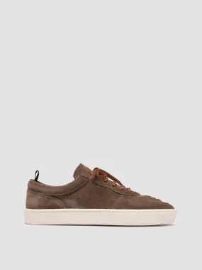 KRAB 001 - Brown Suede Sneakers,Men