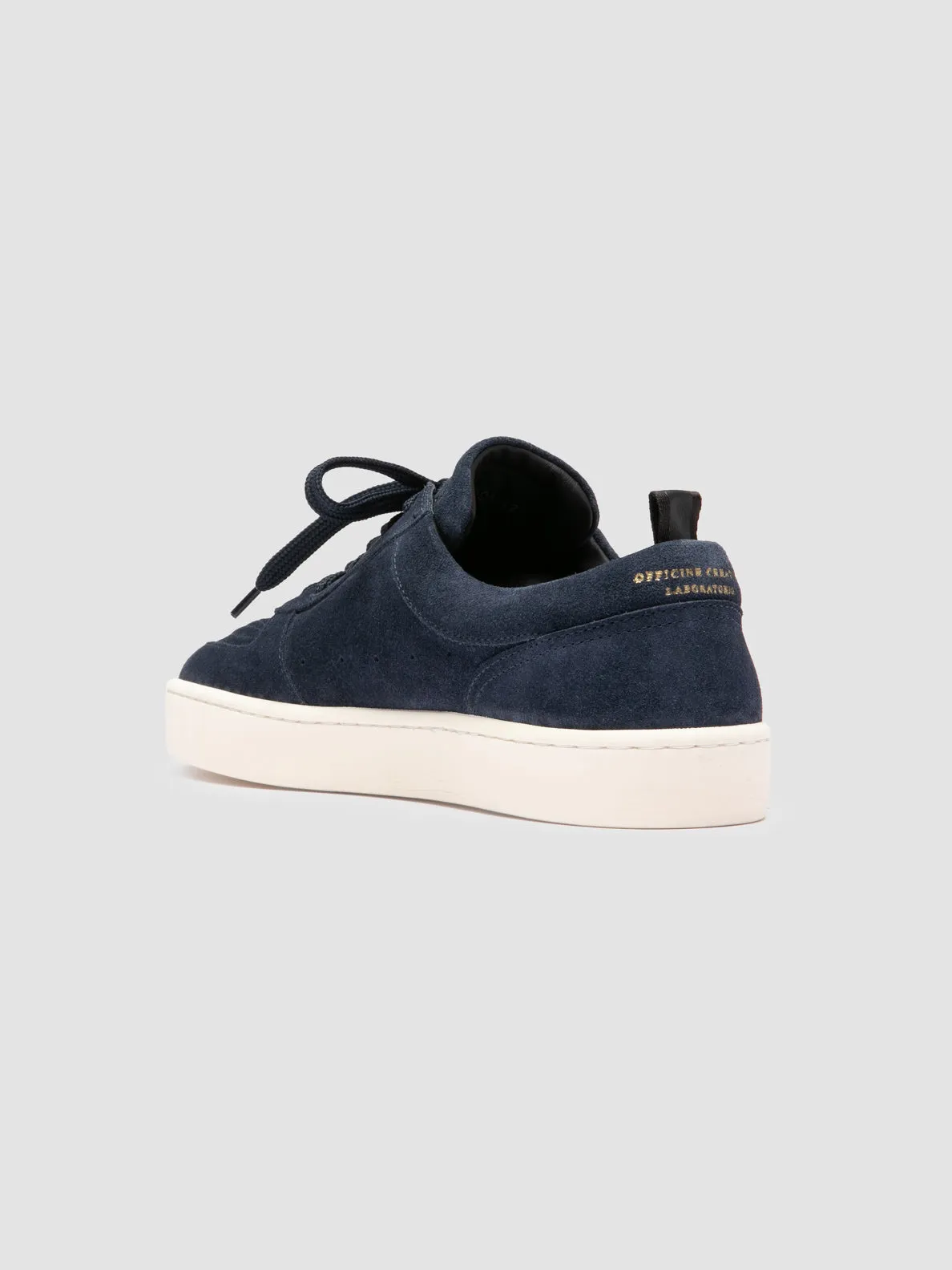 KRAB 001 - Dark Blue Suede Sneakers,Men