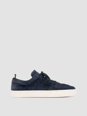 KRAB 001 - Dark Blue Suede Sneakers,Men