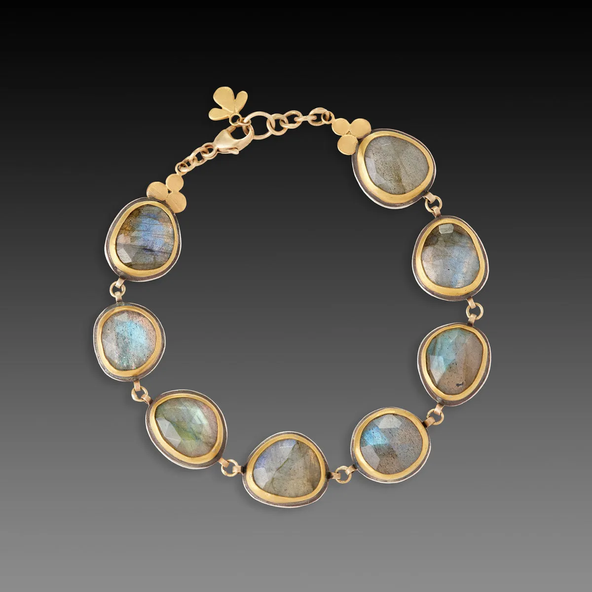 Labradorite Link Bracelet,Jewelry Delicate & Elegant