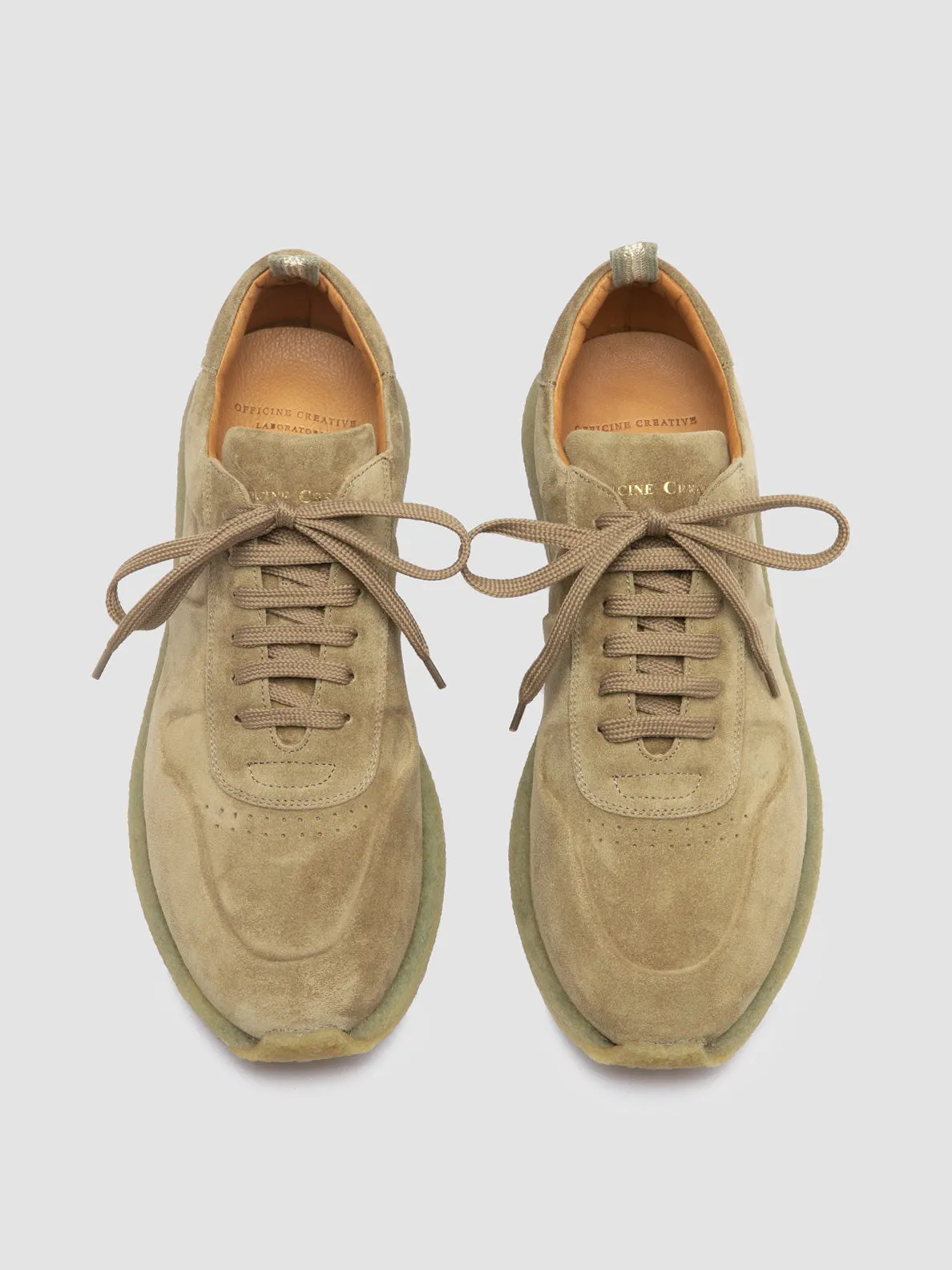 LEGEND 001 - Brown Suede Sneakers,Men