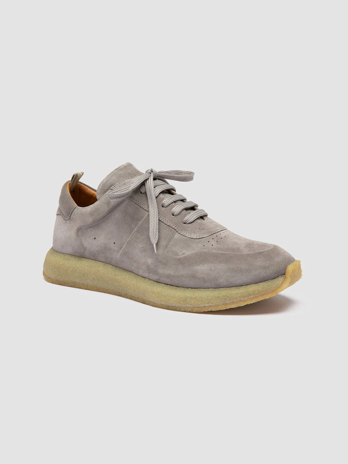 LEGEND 001 - Grey Suede Sneakers,Men