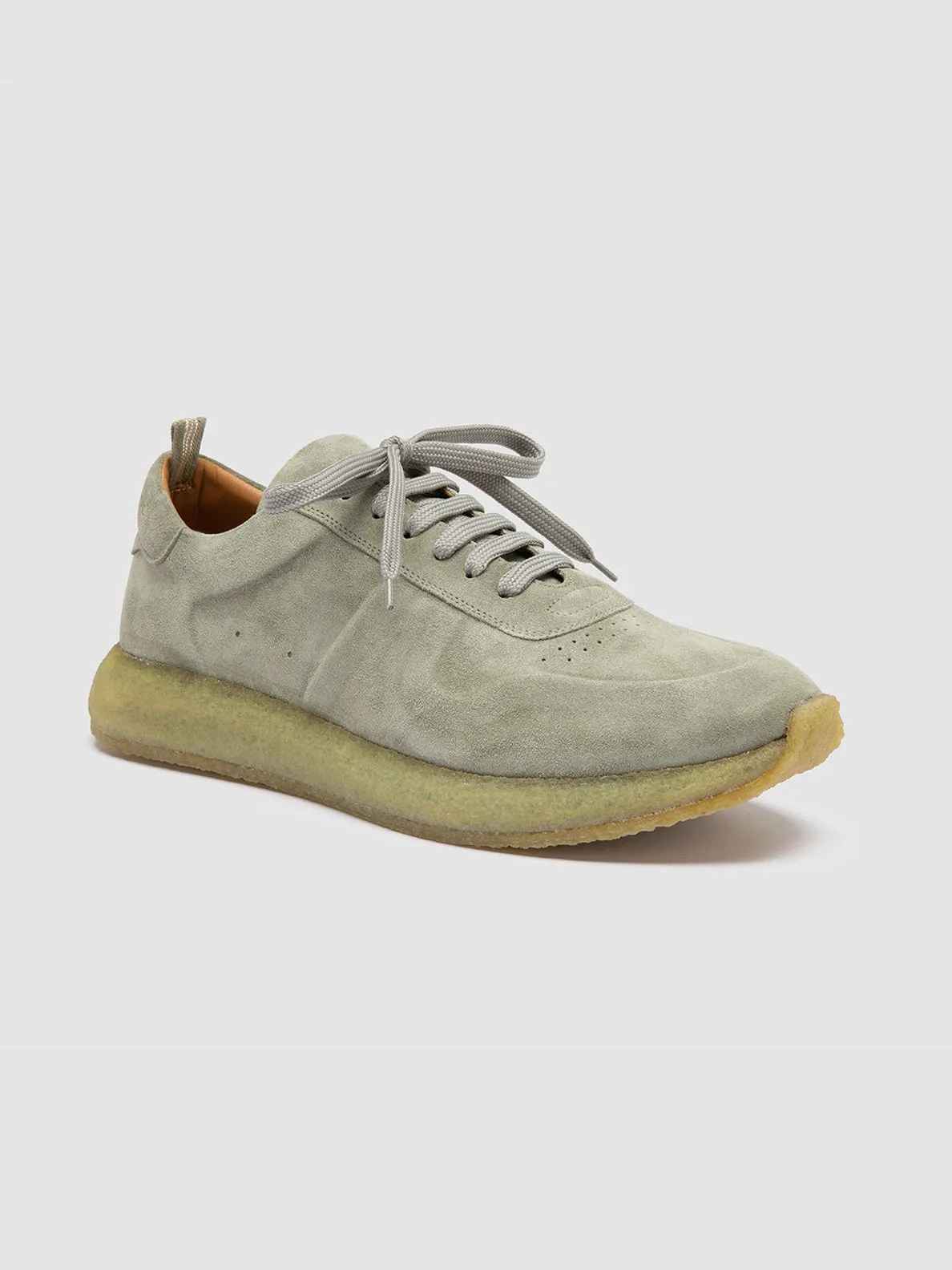 LEGEND 001 - Grey Suede Sneakers,Men